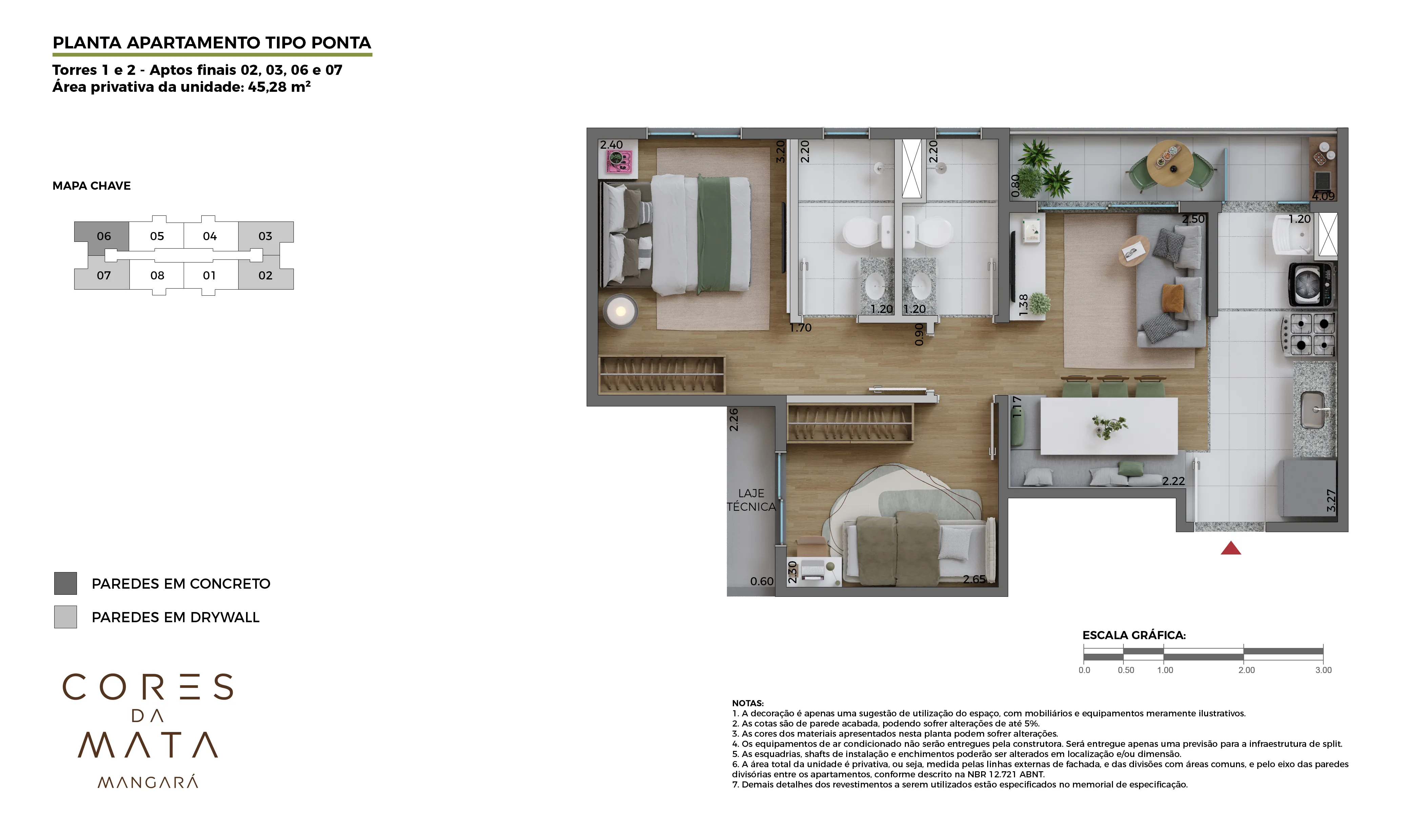 Planta Apartamento F004