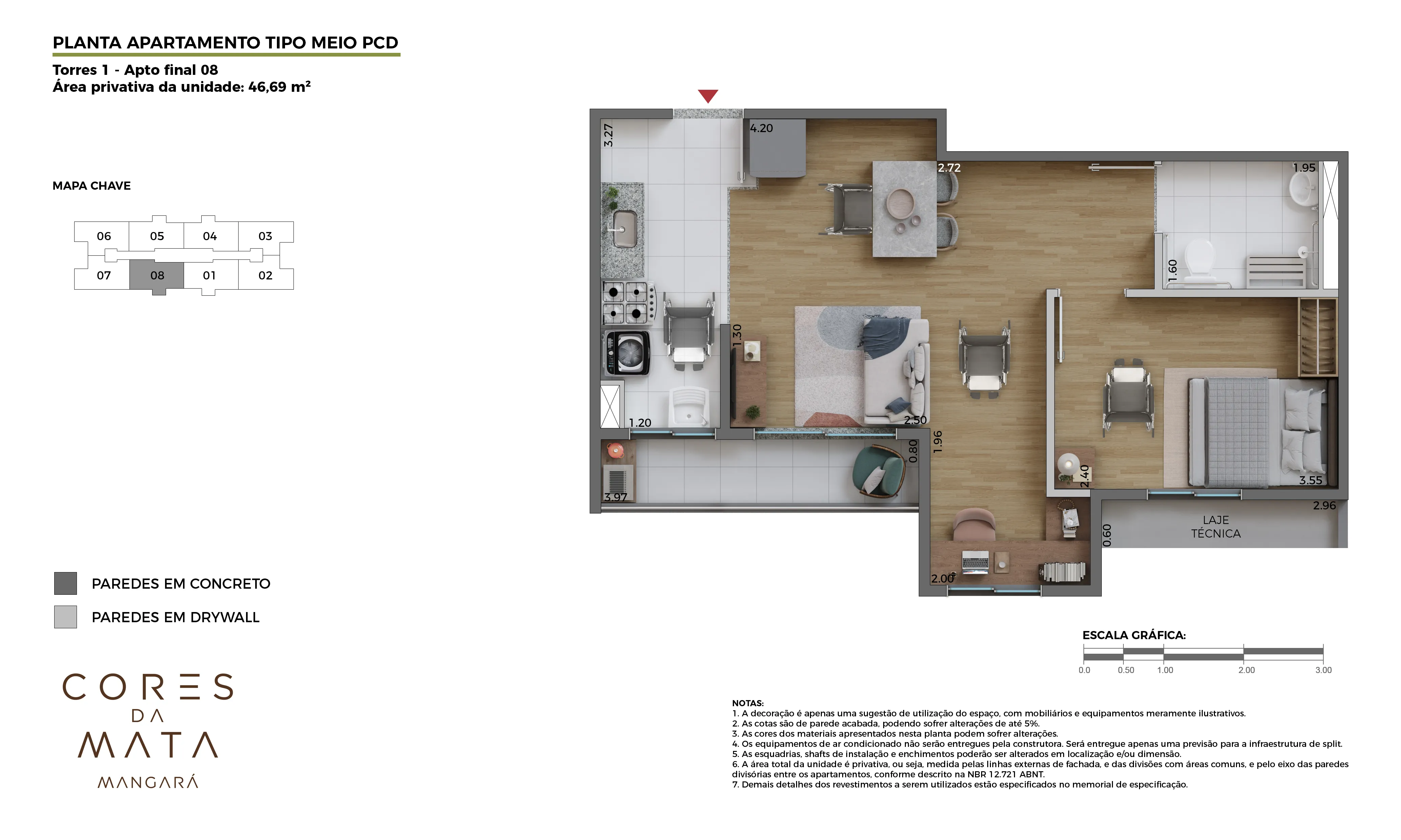 Planta Apartamento F005
